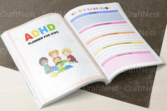 ADHD Planner for Kids: Boost Focus & Organization - CraftNest - Digital Crafting and Art