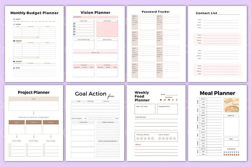 Editable Canva Template Collection - CraftNest - Digital Crafting and Art