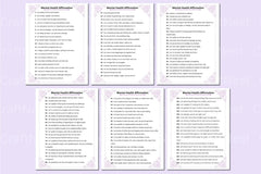 Mental Health Affirmation for Wellbeing - CraftNest - Digital Crafting and Art
