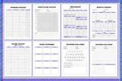 Budget Financial Planner - CraftNest - Digital Crafting and Art