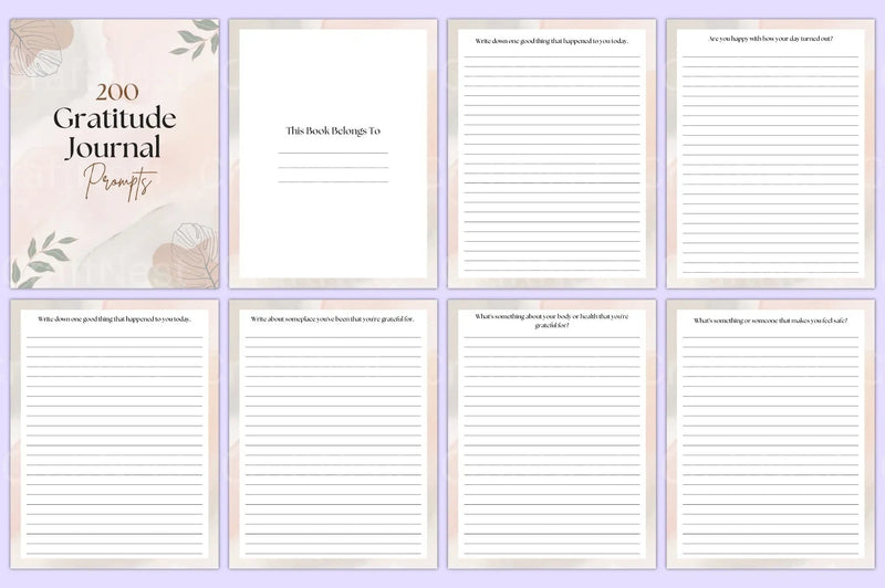 Gratitude Prompts for Daily Reflection - CraftNest - Digital Crafting and Art