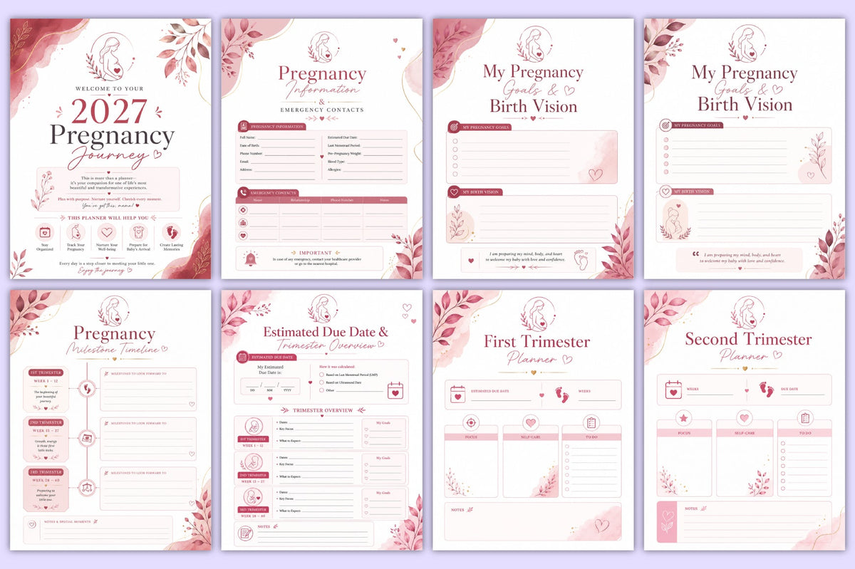 Pregnancy Planner 2027