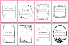 This Book Belongs To: Personalized Bookplate Design - CraftNest - Digital Crafting and Art