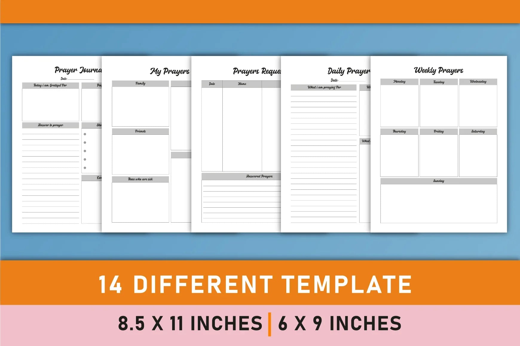 Prayer Planner - CraftNest - Digital Crafting and Art