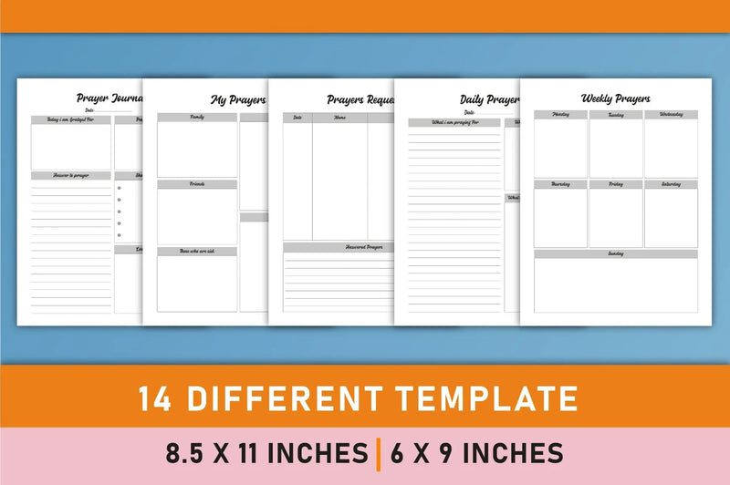 Prayer Planner - CraftNest - Digital Crafting and Art