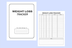 Weight Loss Tracker Planner - CraftNest - Digital Crafting and Art