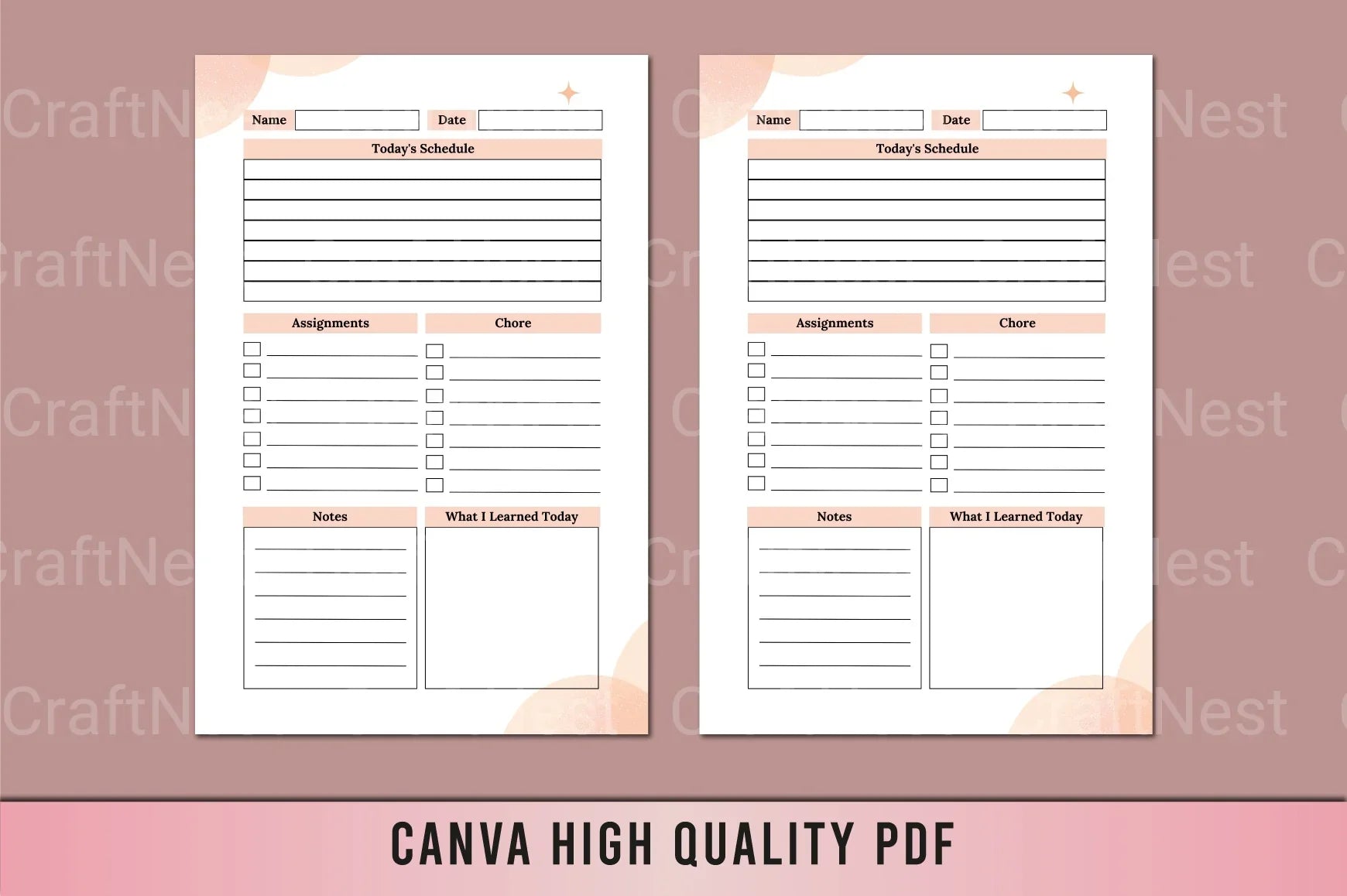 Mega Homeschool Planner - CraftNest - Digital Crafting and Art