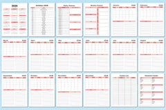 Student Planner Template on Canva - CraftNest - Digital Crafting and Art