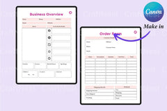 Side Hustle Planner for Entrepreneurs - CraftNest - Digital Crafting and Art