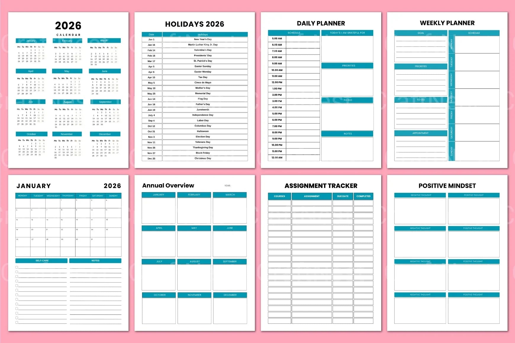 ADHD Progress Tracker - CraftNest - Digital Crafting and Art