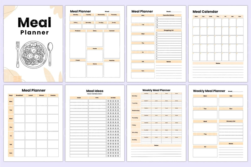 Ultimate Meal Planner Guide - CraftNest - Digital Crafting and Art