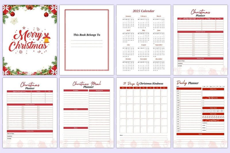 Christmas Planner Guide - CraftNest - Digital Crafting and Art