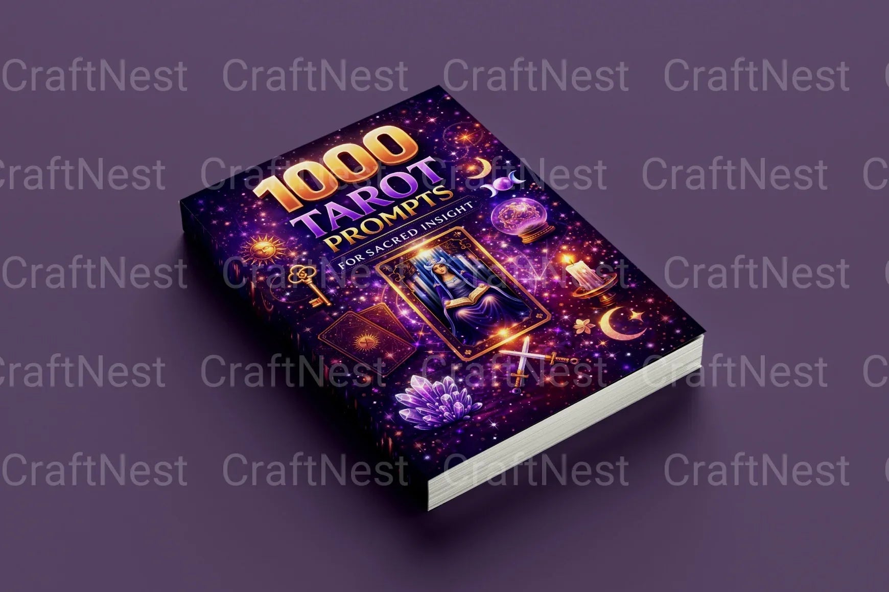 Tarot Prompts for Sacred Insight - CraftNest - Digital Crafting and Art