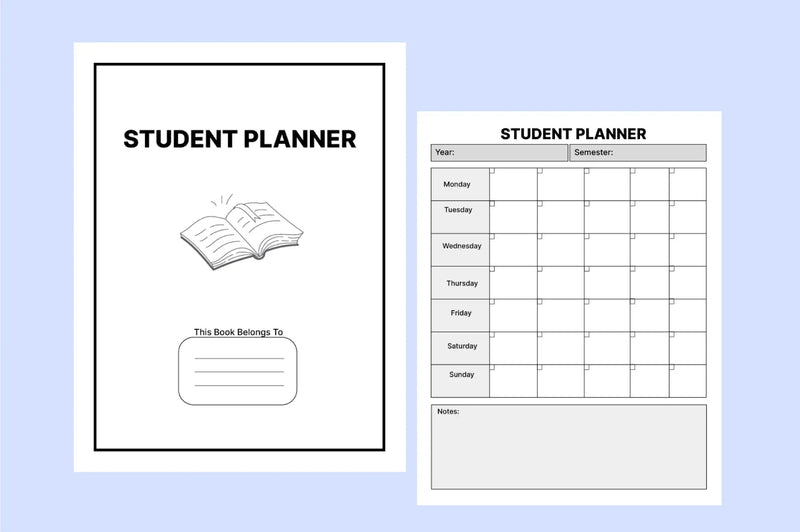 Student Planner  Bundle - CraftNest - Digital Crafting and Art