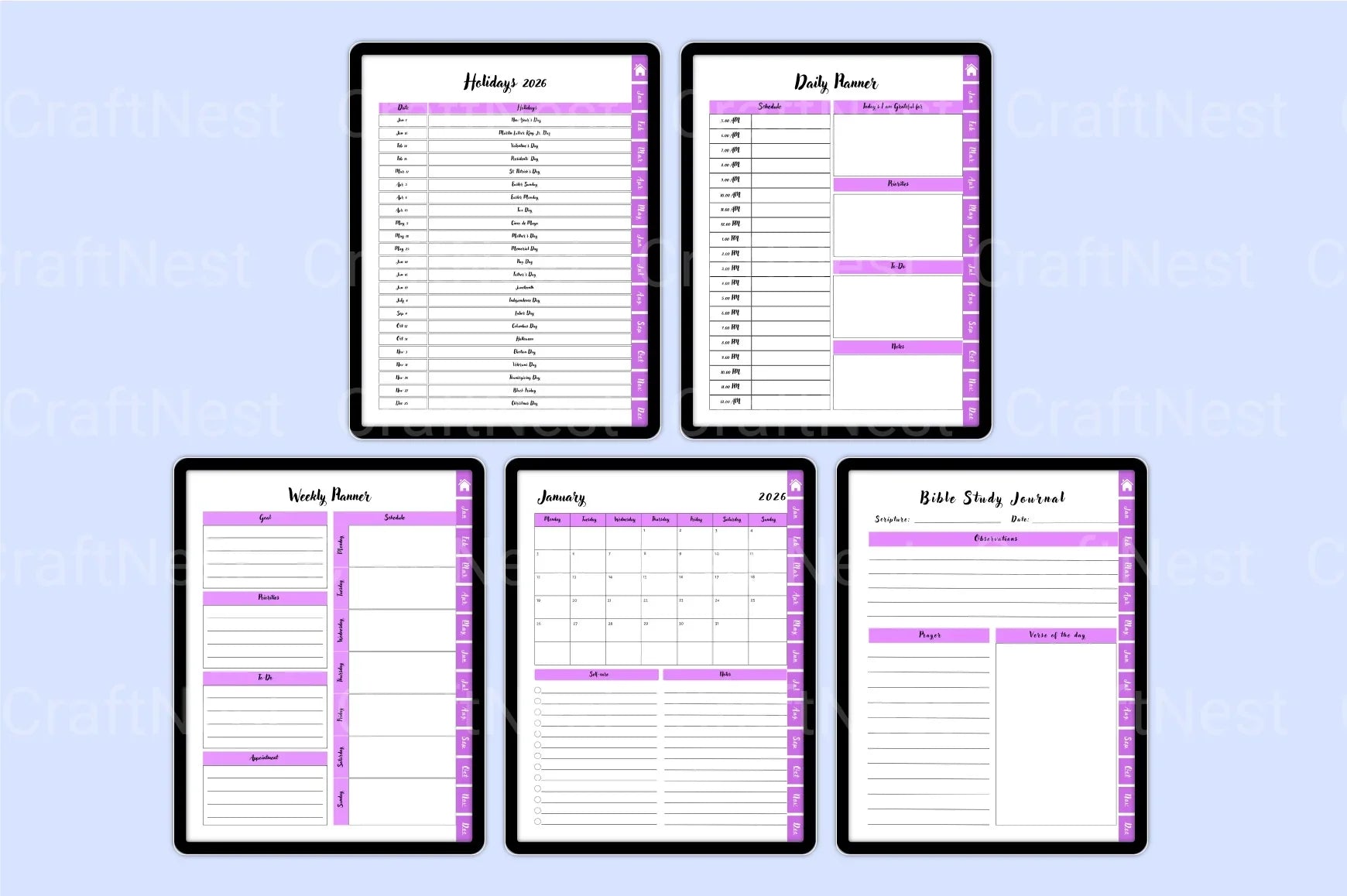 Bible Study Guide - CraftNest - Digital Crafting and Art