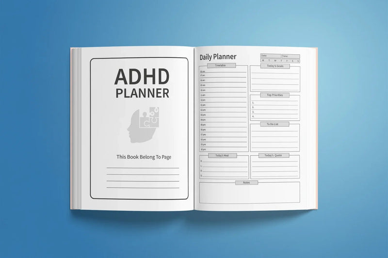 ADHD Planner from 100 Planner - CraftNest - Digital Crafting and Art