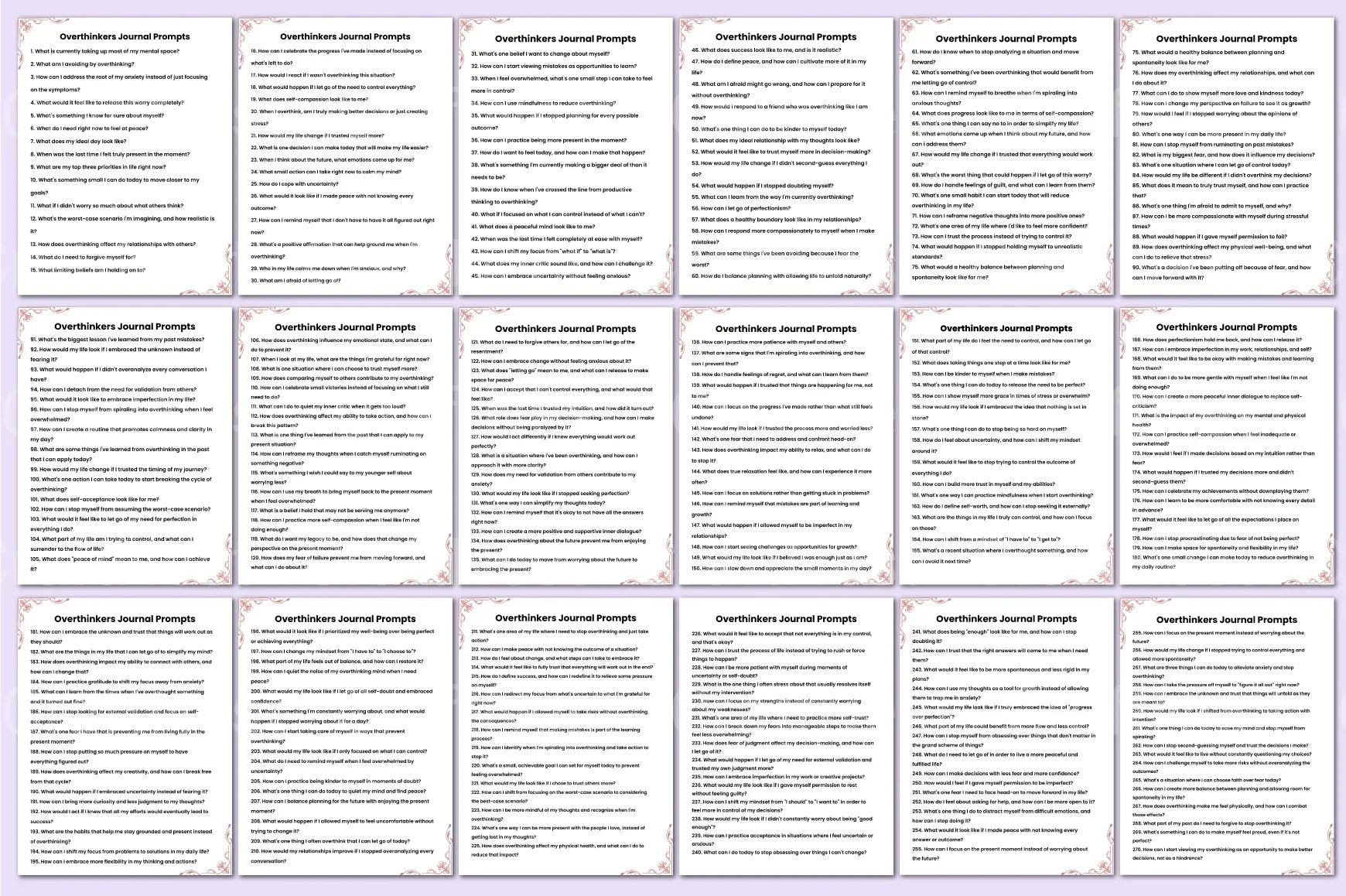 Overthinkers Prompts: Creative Inspiration Guide - CraftNest - Digital Crafting and Art