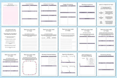 PTSD Trauma Processing Workbook - CraftNest - Digital Crafting and Art