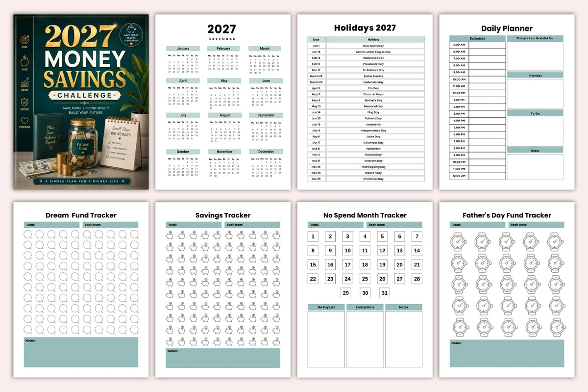 Money Savings Challenge 2027