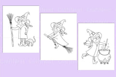 Cute Halloween Coloring Pages - CraftNest - Digital Crafting and Art