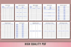Medical Planner Template - CraftNest - Digital Crafting and Art