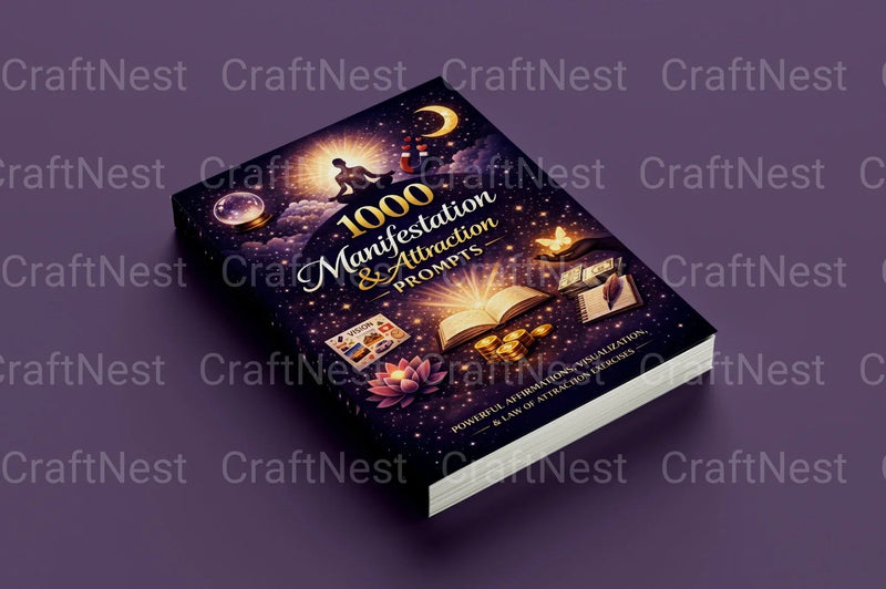 Manifestation Attraction Prompts for Success - CraftNest - Digital Crafting and Art