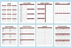 Home Maintenance Planner Guide - CraftNest - Digital Crafting and Art