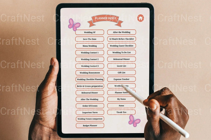 Wedding Planner Services - CraftNest - Digital Crafting and Art