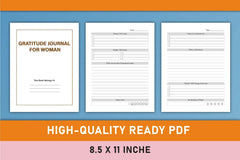 Gratitude for Women Planner - CraftNest - Digital Crafting and Art
