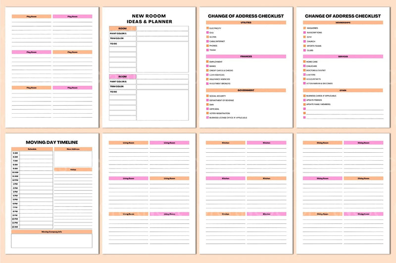 Moving Planner Guide - CraftNest - Digital Crafting and Art