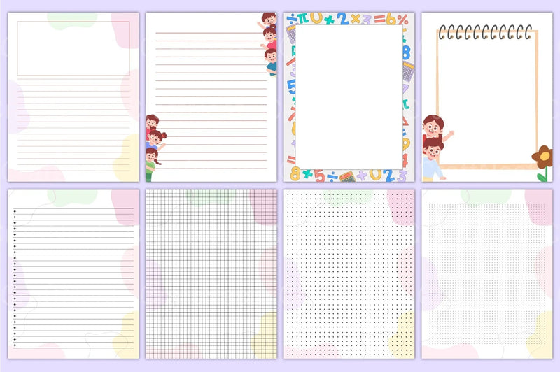 Mega Kids Writing Notebook - CraftNest - Digital Crafting and Art