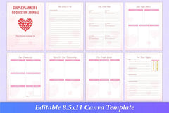 50 Questions for Couples: Relationship Planner - CraftNest - Digital Crafting and Art