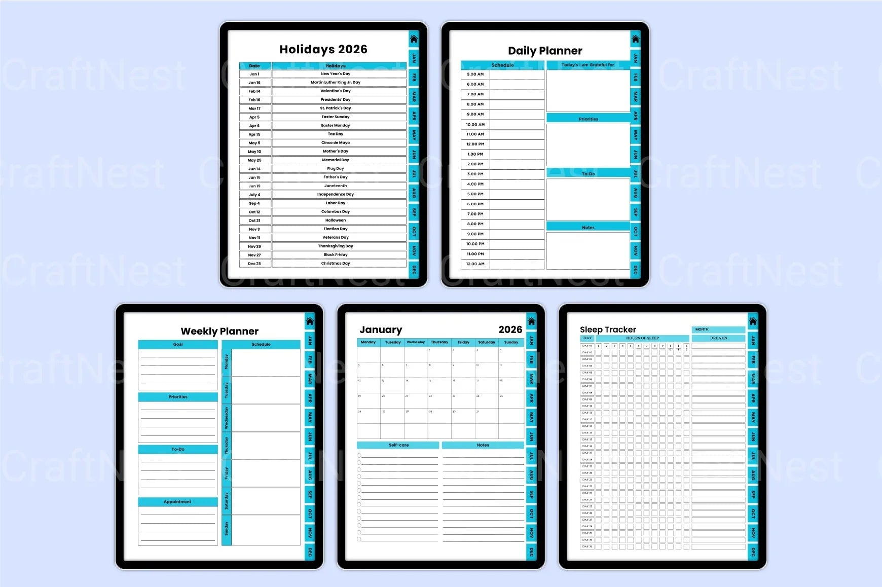 Anxiety and Depression Workbook - CraftNest - Digital Crafting and Art