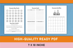 Ramadan Planner Interior Bundle - CraftNest - Digital Crafting and Art