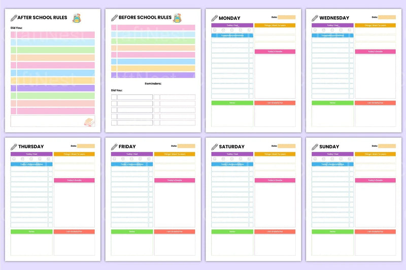 Mega Homeschool Planner 2023 - CraftNest - Digital Crafting and Art