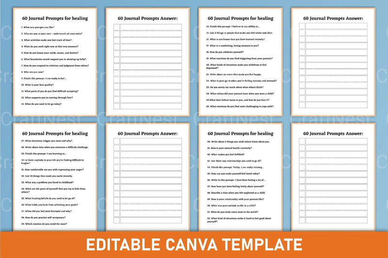 Prompts for Healing and Wellness - CraftNest - Digital Crafting and Art