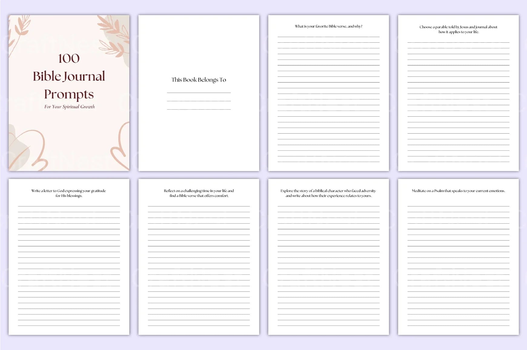 Bible Prompts for Inspiration - CraftNest - Digital Crafting and Art