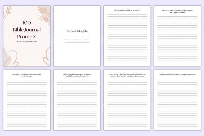 Bible Prompts for Inspiration - CraftNest - Digital Crafting and Art