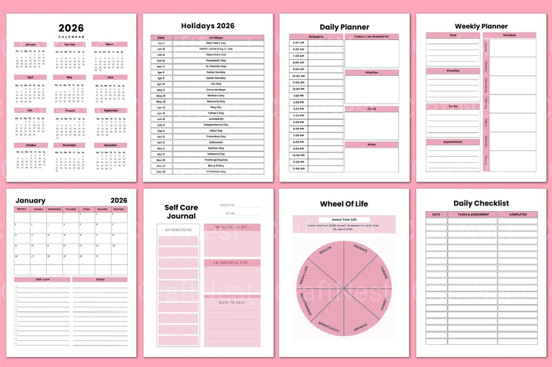 Growth Mindset Coaching Workbook - CraftNest - Digital Crafting and Art