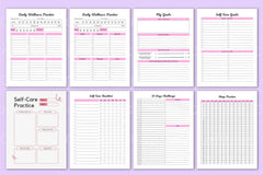Self Growth Planner - CraftNest - Digital Crafting and Art