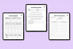 Budget Planner Template - CraftNest - Digital Crafting and Art
