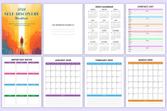 Self Discovery Workbook for Personal Growth - CraftNest - Digital Crafting and Art