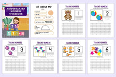 Kindergarten Numbers Workbook for Early Learning - CraftNest - Digital Crafting and Art