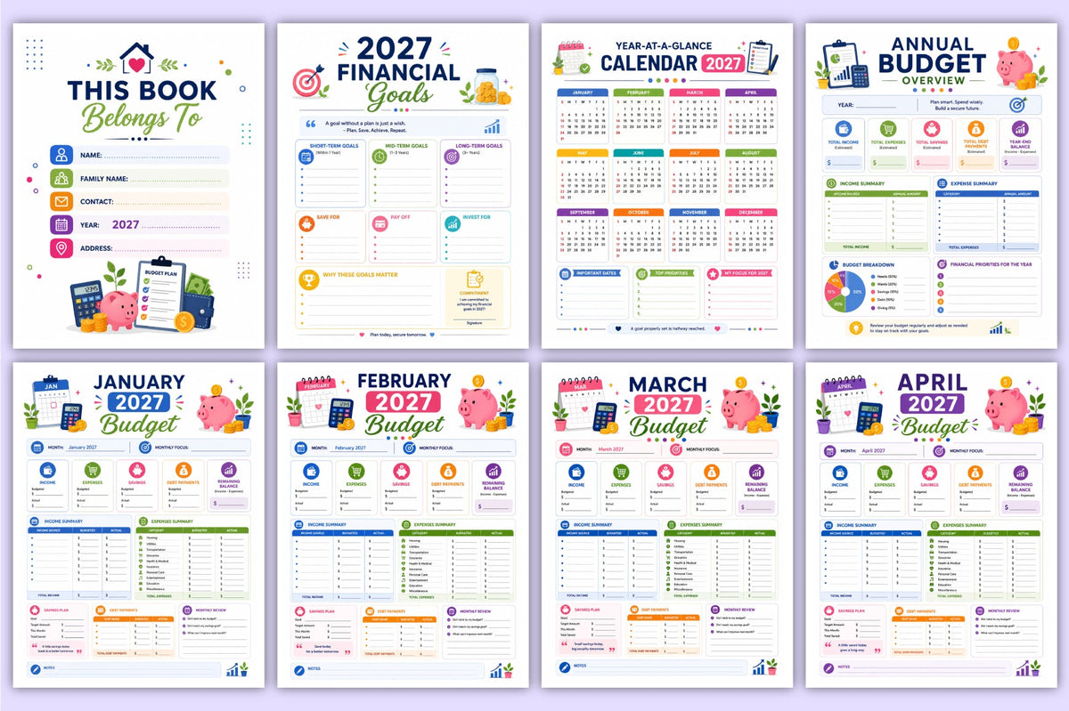 Family Budget Planner 2027