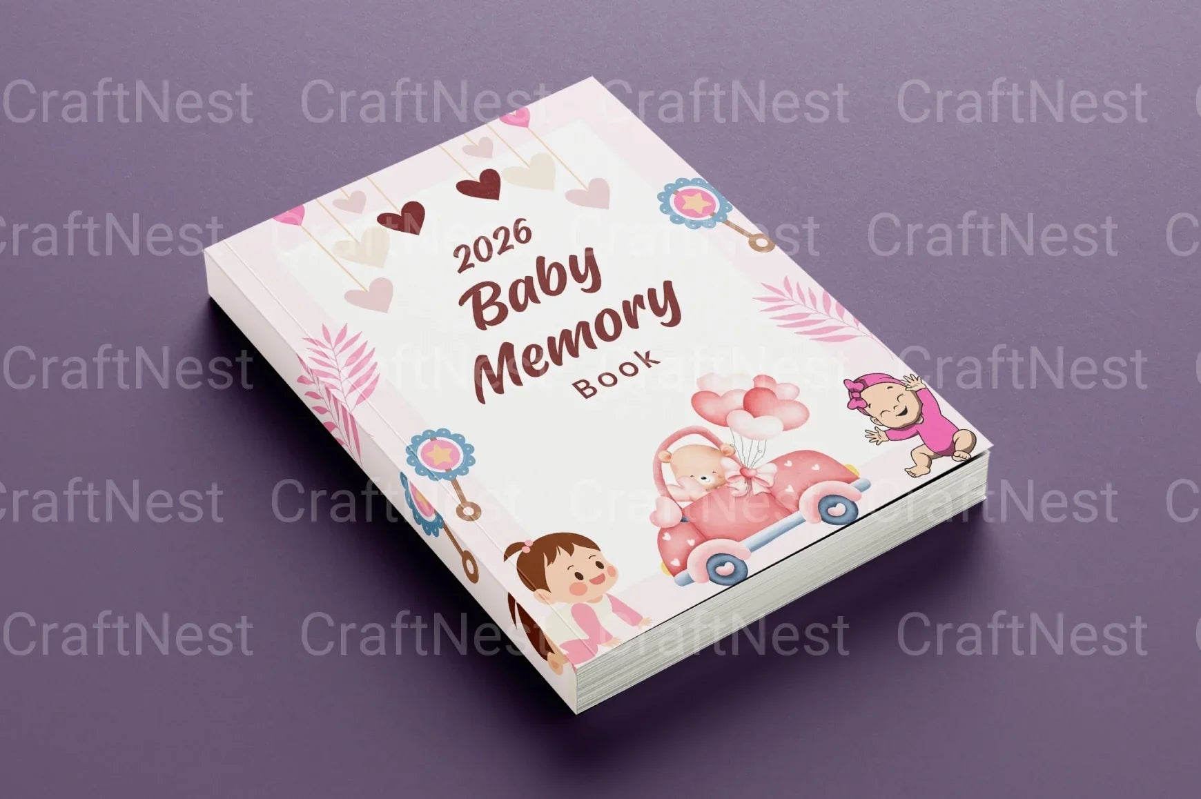 Baby Memory Book: Cherish Every Milestone - CraftNest - Digital Crafting and Art