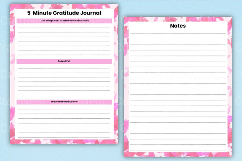 Minute Gratitude: Embrace Daily Thankfulness - CraftNest - Digital Crafting and Art