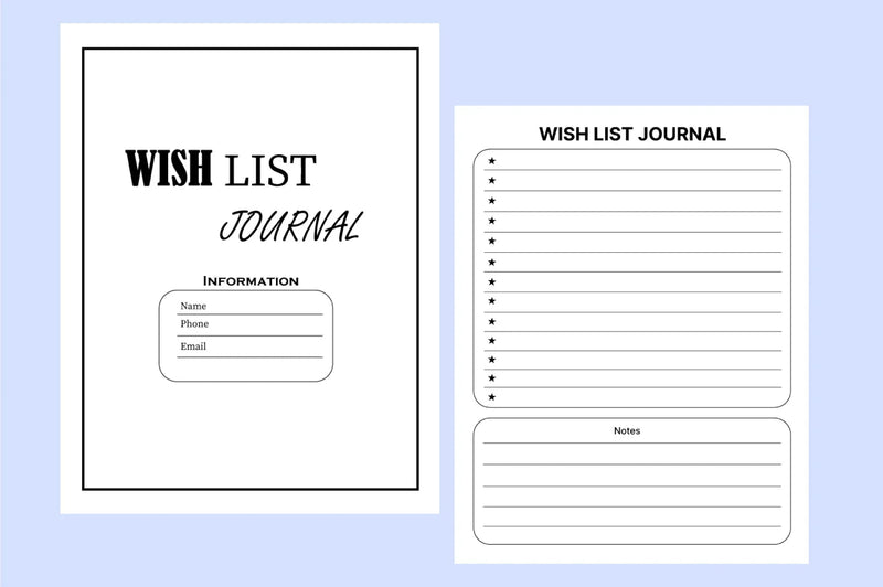Wish List Planner - CraftNest - Digital Crafting and Art