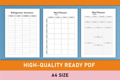 Meal Planner - CraftNest - Digital Crafting and Art