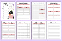 Halloween Planner Guide - CraftNest - Digital Crafting and Art