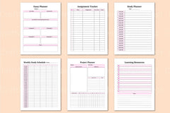 College Student Planner for Effective Organization - CraftNest - Digital Crafting and Art